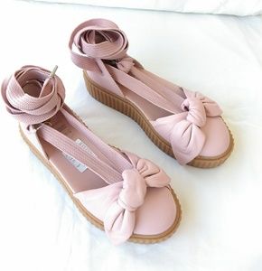 Fenty PUMA by Rihanna bow creeper sandals